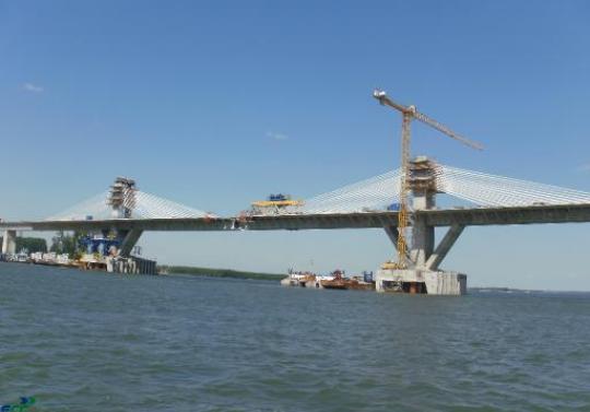Podul Calafat-Vidin are nevoie de reparaţii la un an după inaugurare