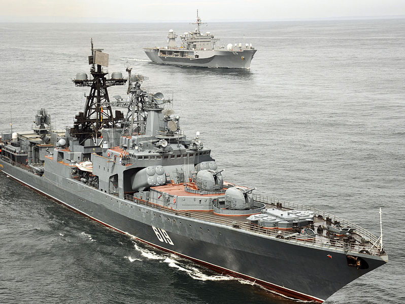 Tensiuni! Nave de război ruse se îndreaptă spre graniţele NATO
