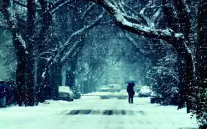 Lapoviţă şi ninsoare în întreaga ţară, până la ora 23,00