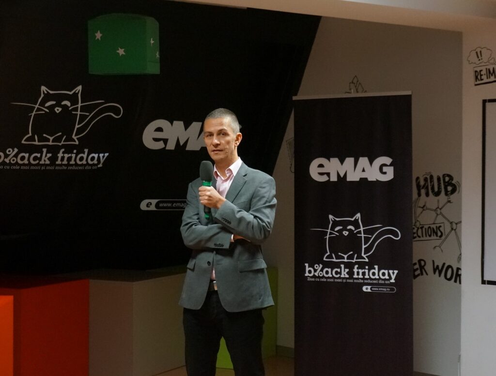 Black Friday la eMAG: În primele 4 minute s-au comandat 100 de produse pe secundă