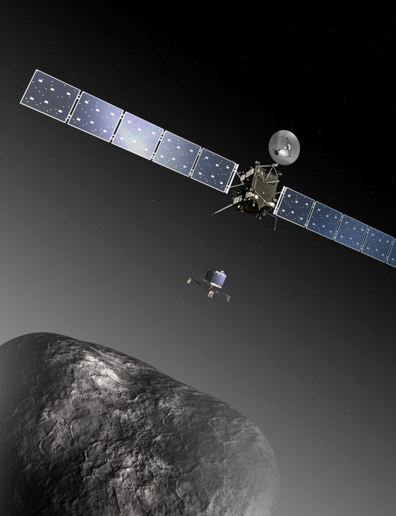 PREMIERĂ:  O sondă asolizează pentru prima dată în istorie pe o cometă