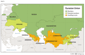Uniunea Economică Eurasiatică, formată la 1 ianuarie, vrea să dialogheze cu UE
