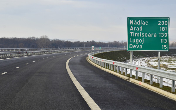 RAPORT: România are 683 de km de autostradă. Anul trecut, reţeaua de autostrăzi a crescut cu doar 39 de km