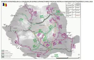 Lista proiectelor de AUTOSTRĂZI prioritare pentru următorii ani