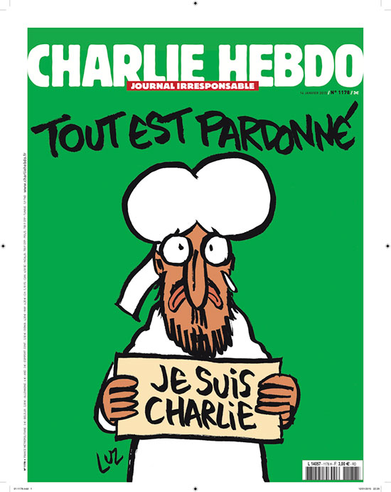 Charlie Hebdo, tiraj record. Cum arată următorul număr