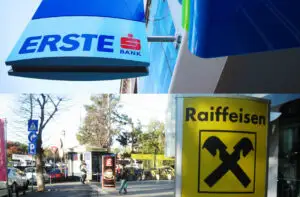 Băncile austriece îşi reduc prezenţa în regiune