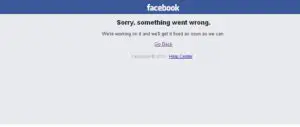Facebook a picat!