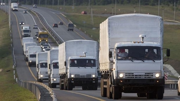 Rusia trimite un nou convoi umanitar în estul Ucrainei, al doilea în patru zile
