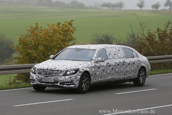 Noul Mercedes-Maybach Pullman va costa peste 500.000 euro