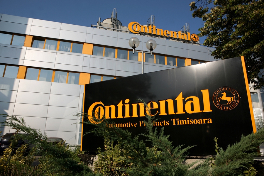 Continental a înregistrat anul trecut o cifră de afaceri de 34,5 miliarde euro