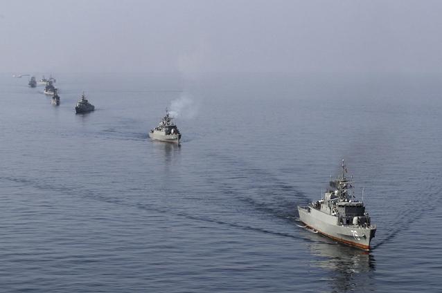 Nave de război iraniene, la intrarea în strâmtoarea Bab el-Mandeb