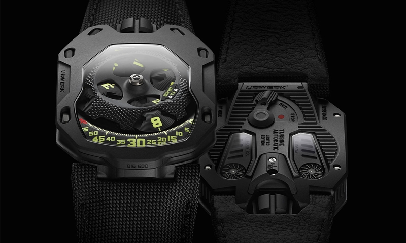 Urwerk prezintă ceasul cu turbine de aer