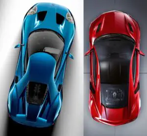 Ford GT vs. Acura NSX: Ardere eficientă sau impuls electric?