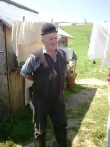 Viața la stână. Cum se descurcă un cioban cu 600 de oi