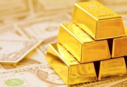 Preţul aurului, la cel mai ridicat nivel din ultimele trei luni