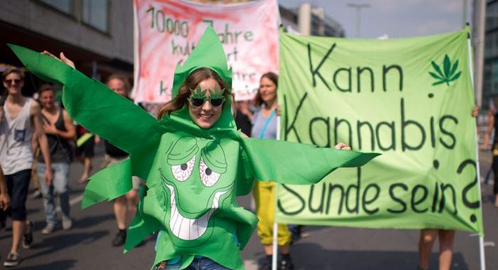 Germanii cer legalizarea consumului de marijuana