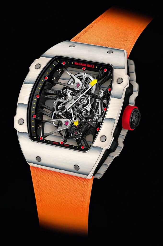 Richard Mille a creat pentru Rafael Nadal un ceas cu carcasă din quartz ultrauşoară