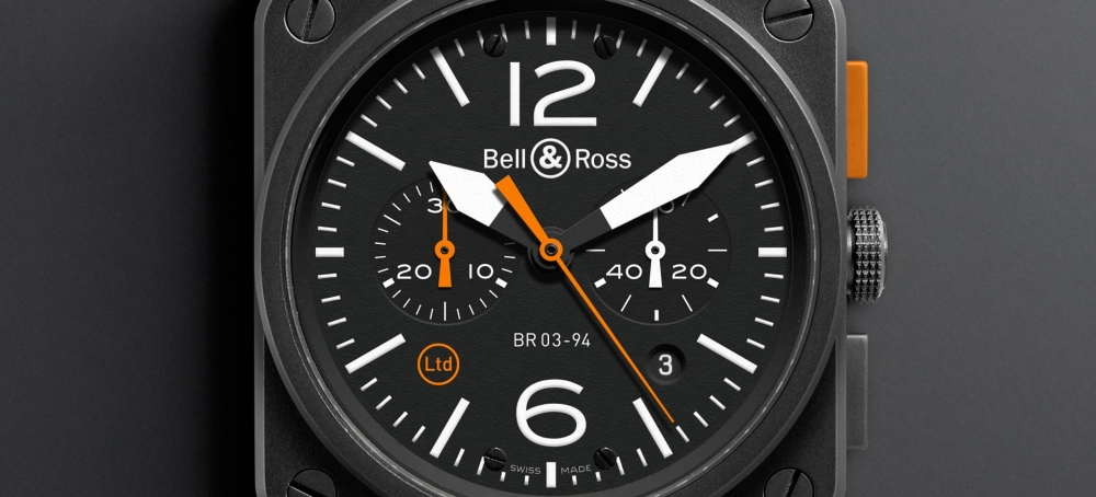 Bell & Ross BR 03-94 Carbon Orange – Clasicul ceasurilor de pilotaj