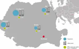 Aglomeraţia din Bucureşti mută corporatiştii în provincie