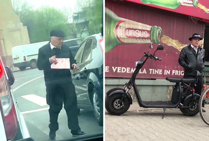 A fost prins cu minciuna! Un cerşetor din Bucureşti duce o viaţă dublă! Cum arată şi cum se îmbracă când nu este pe străzi