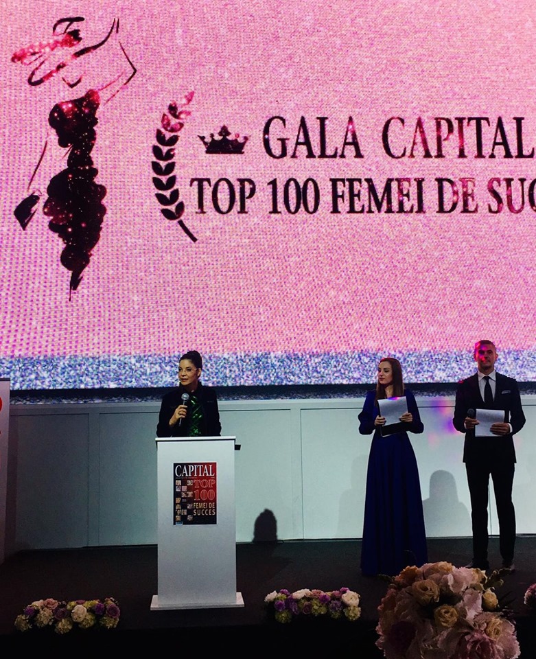 ”Gala Capital-Top 100 femei de succes”. Mesajul Anei Birchall de la finalul evenimentului