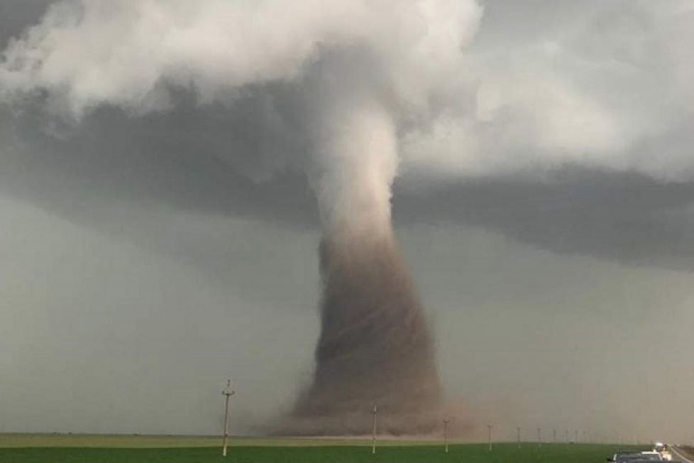 Imagini apocaliptice cu tornada din Călărași VIDEO
