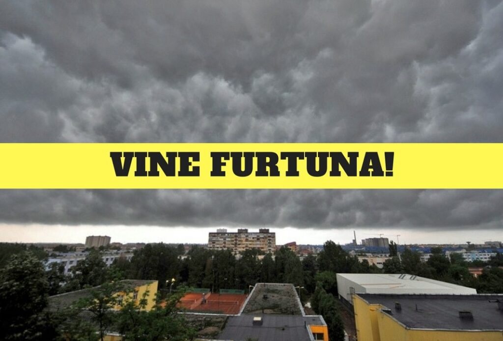 Dezastru în România! COD ROȘU de furtună. Ce județe vor fi afectate