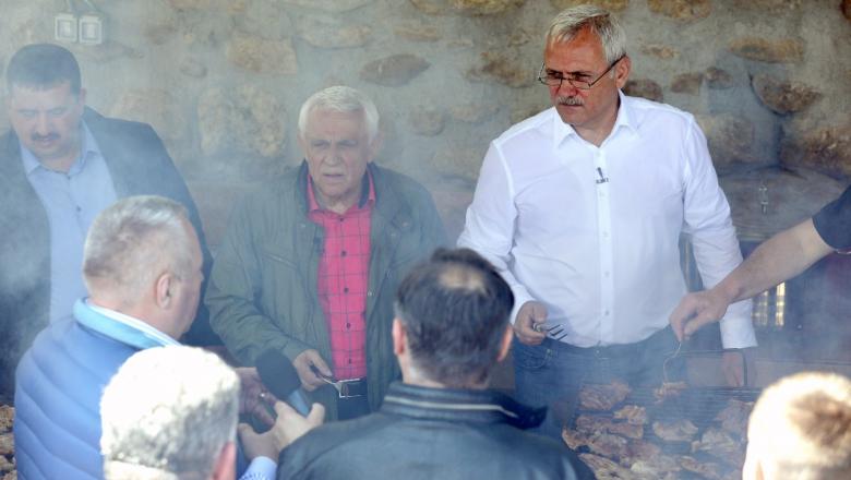 Liviu Dragnea, surprins la grătar! Liderul PSD nu mai iese în public de frica protestelor FOTO