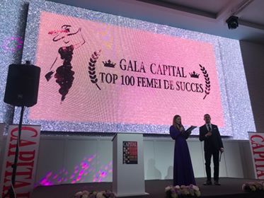 Femeile de succes ale României au fost premiate la Gala Capital-Top 100 Femei de Succes 2019