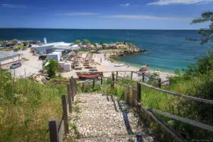 Povești din Golful Pescarilor. Gheorghe Gheorghiu-Dej făcea aici băi solare, acum se face turism gastronomic de top