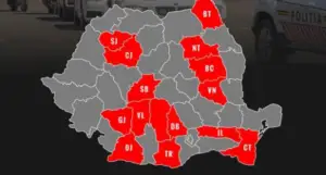 Harta zonelor unde șefii de poliție nu au pregătire profesională