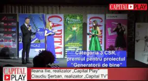 Capital Play. Top manageri 2019. Premiul pentru proiectul „Generatorii de bine”