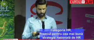 Capital Play. Top manageri 2019. Premiul pentru cea mai bună strategie națională de HR