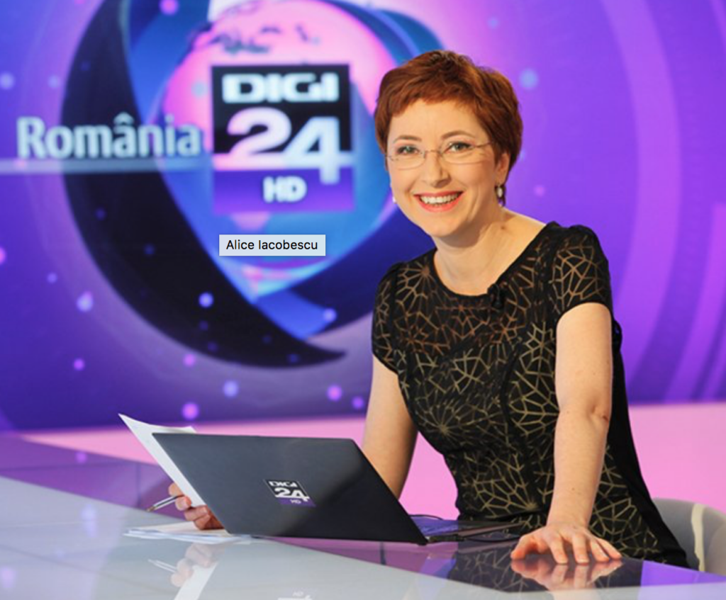 Realizatoarea TV Alice Iacobescu a părăsit digi24. Motivele ascunse din spatele deciziei