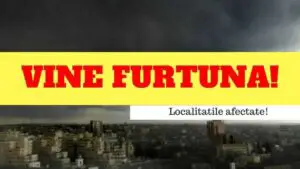 Cod portocaliu de vreme extremă în România. Avertisment foarte serios de la ANM