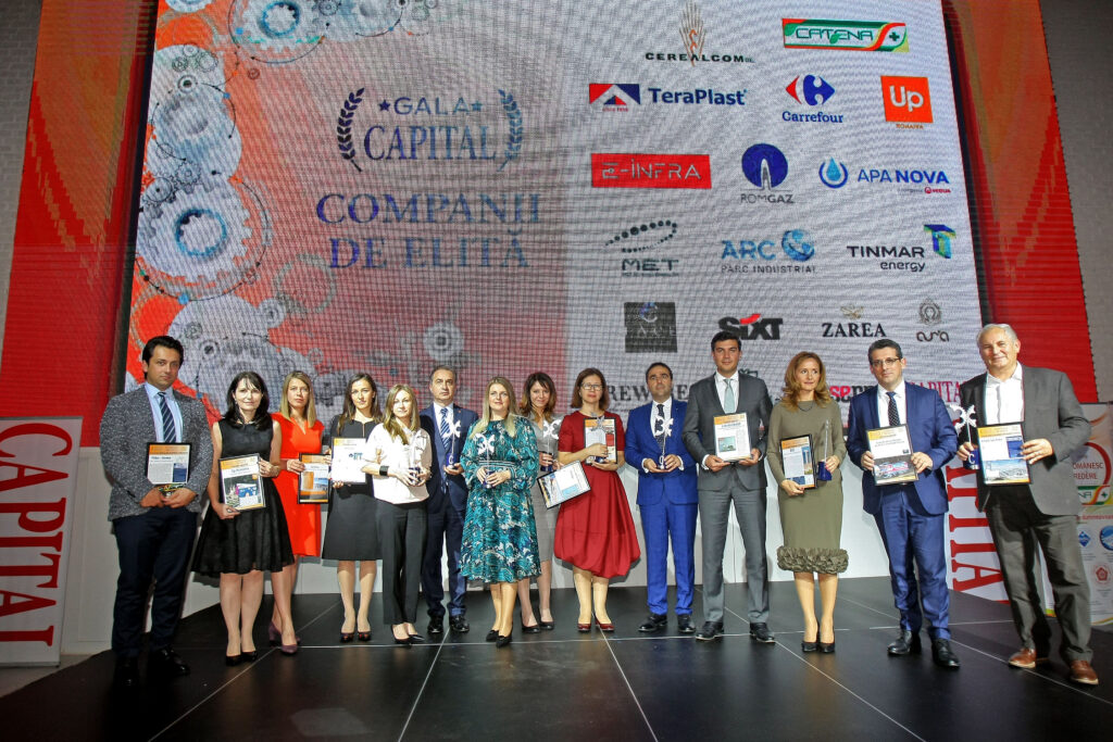Gala Capital Companii de Elită! Cele mai profitabile companii din România, premiate