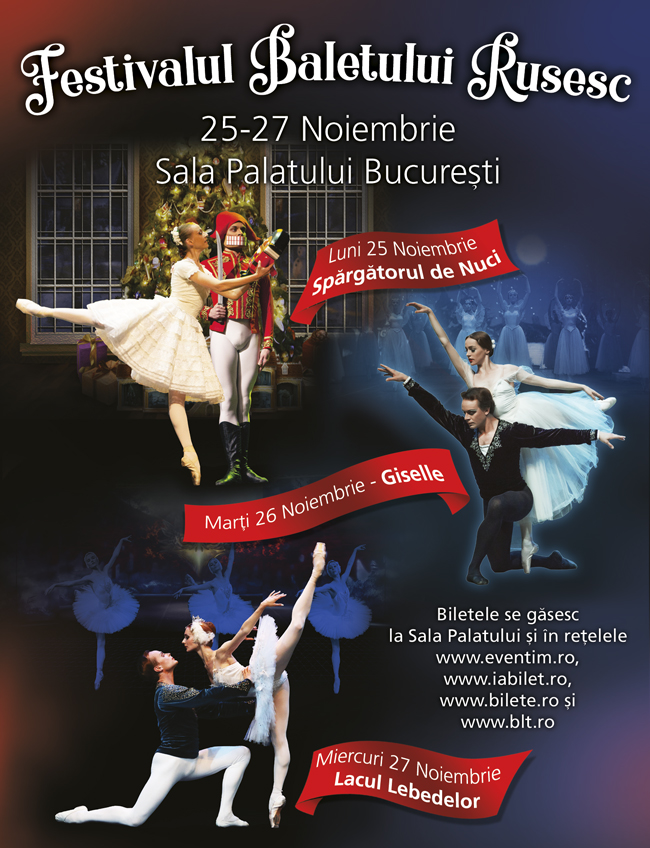 Mai sunt doar două săptămâni până la Festivalul Baletului Rusesc de la București