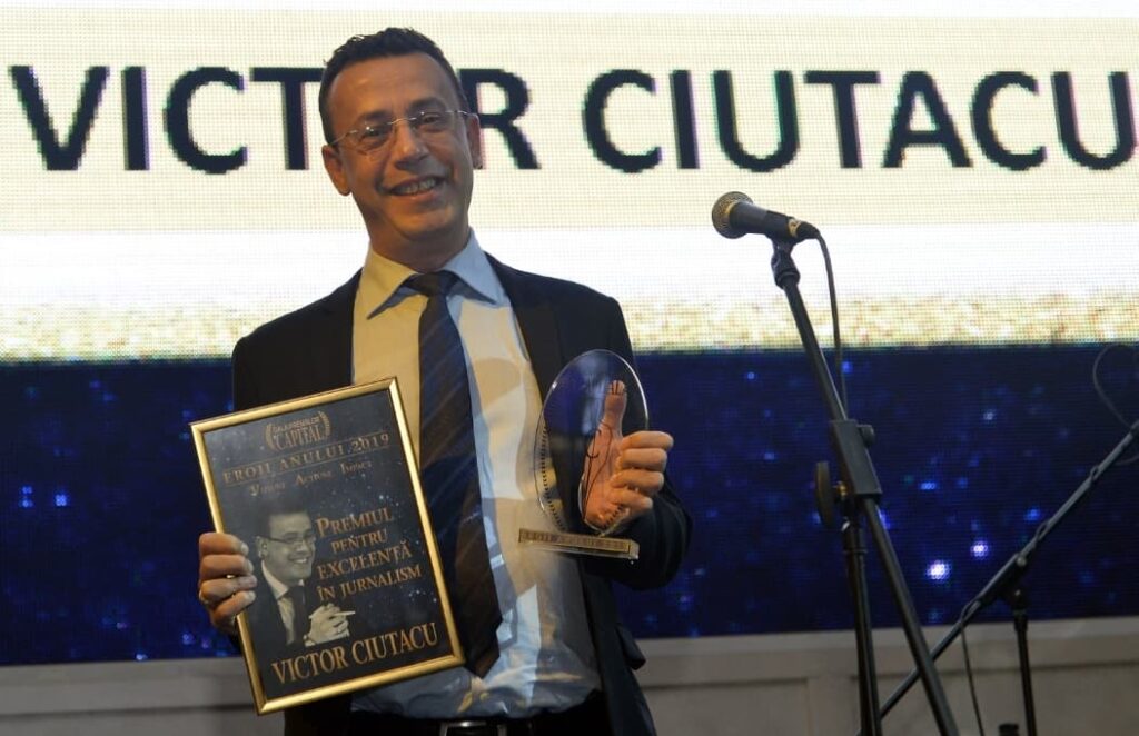 Omului anului în jurnalism! Victor Ciutacu, premiat pentru excelență la Gala Premiilor Capital 2019! Discursul incredibil al prezentatorului TV