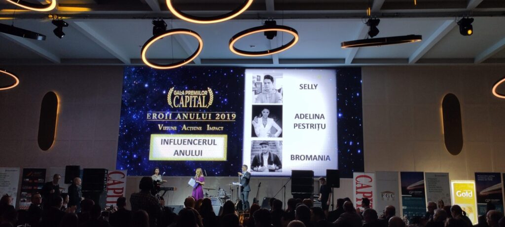 Gala Premiilor Capital 2019! Inflencerul anului. Inspirație pentru noile generațiilor