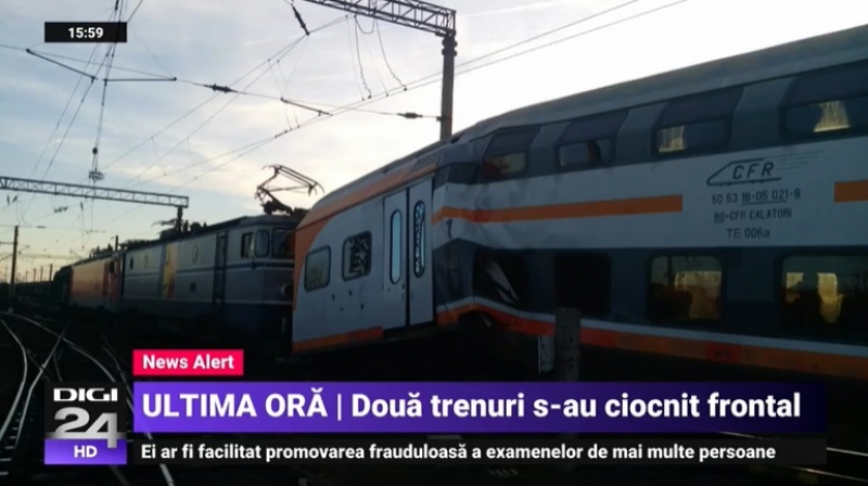 BREAKING NEWS S-a declanșat Planul Roșu! Grav accident de tren: Mai multe victime