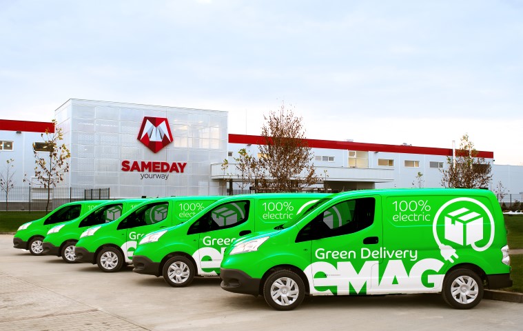 eMAG lansează Green Delivery. Compania a decis să lupte cu poluarea
