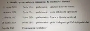 Anunț surpriză pentru elevi în 2020! Nu se mai dau simulări la BAC și Evaluare Națională! Cine sunt cei vizați