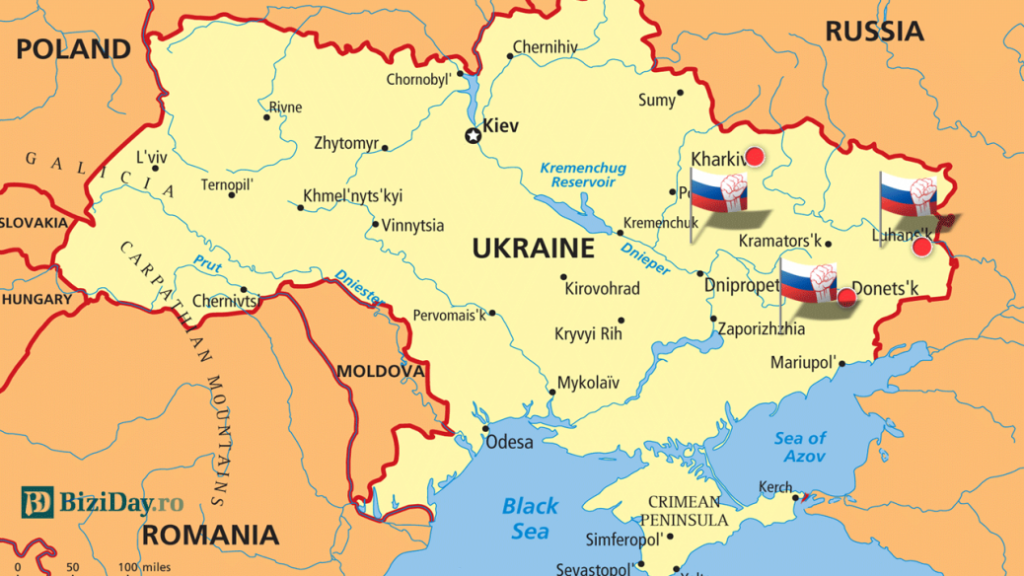 Pericol în aproprierea României! Ucraina, conflicte înaintea întâlnirii lui Vladimir Putin cu Angela Merkel