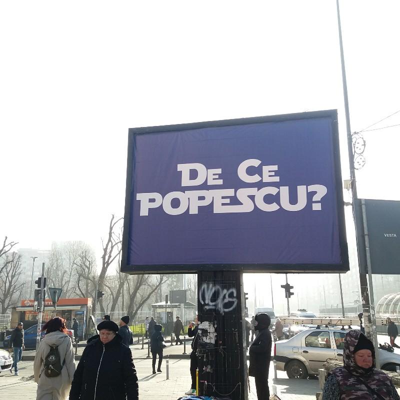 Campanie outdoor inedită în București. Nimeni nu are idee despre ce este vorba