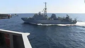 Breaking. Incident maritim grav între Rusia şi SUA (VIDEO)