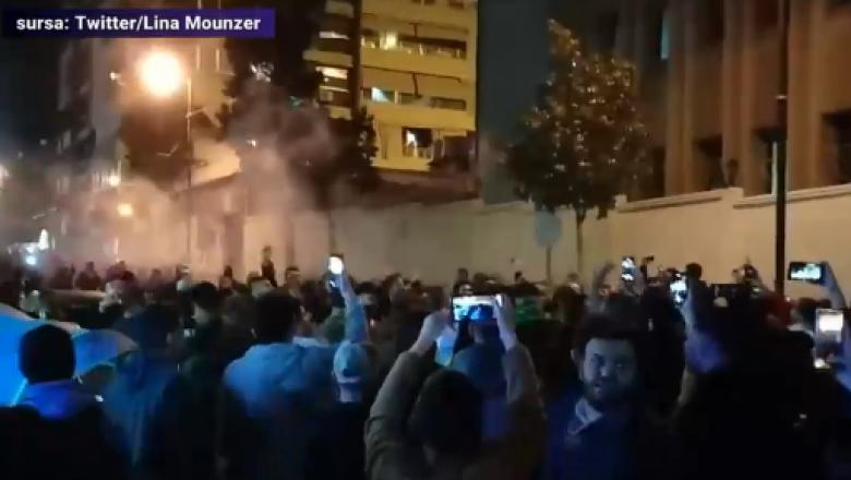 Proteste violente în Liban, după patru luni de manifestaţii. Aproximativ 400 de persoane au fost rănite VIDEO