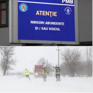 Avertizare meteo ANM! Cod roșu și portocaliu de viscol în vigoare! Vine urgia după anunţul meteorologilor