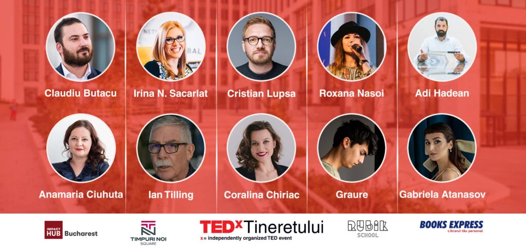 Prima ediție TEDx Tineretului: 10 idei pentru schimbarea viitorului. Când are loc
