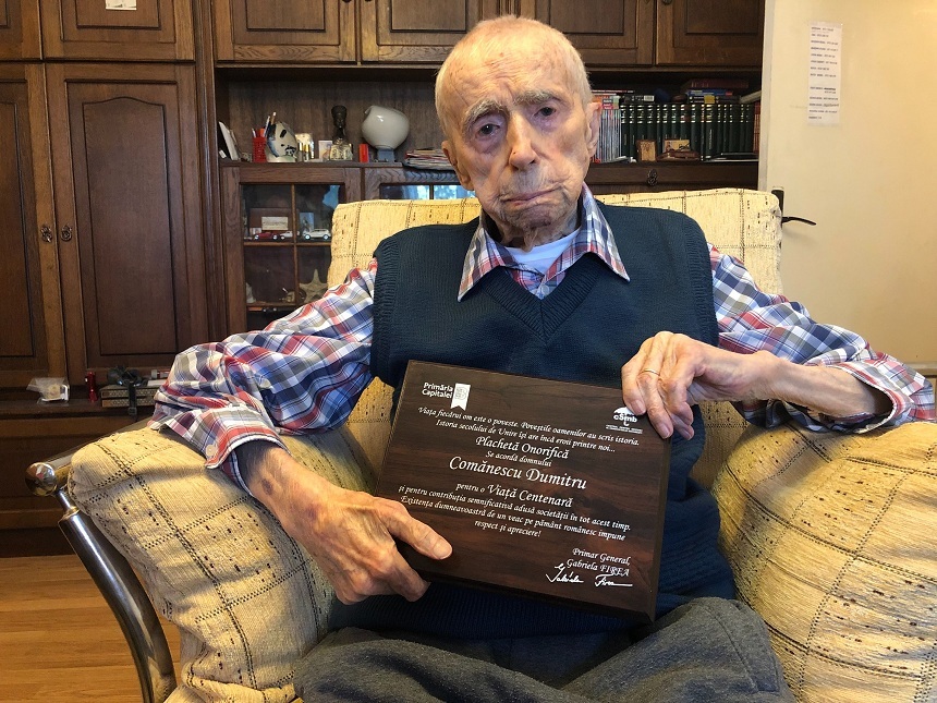 Cel mai longeviv bărbat din lume este, de fapt, un român! Mesajul emoționant al omului care a depășit 111 ani
