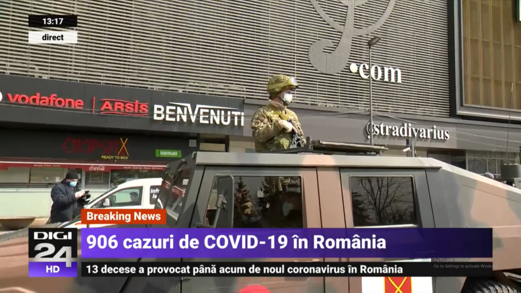 Armata a ieșit pe străzile din România! Demonstrație de forță, chiar acum: Au scos vehicule militare în centrul Capitalei